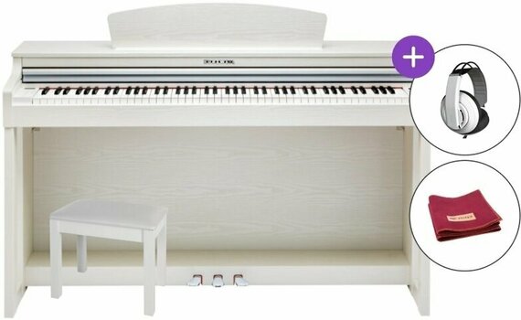 Piano digital Kurzweil M130W-WH SET Blanco Piano digital - 1