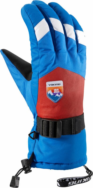 Ski-handschoenen Viking Brother Louis Gloves Multicolour/Orange 7 Ski-handschoenen