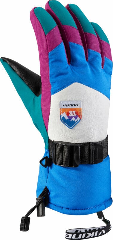Rękawice narciarskie Viking Cherry Lady Gloves Multicolour/White 5 Rękawice narciarskie
