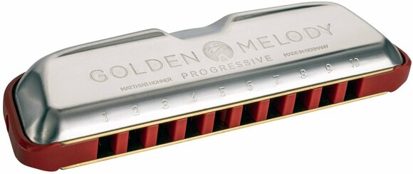 Diatonic harmonica Hohner Golden Melody D - 1