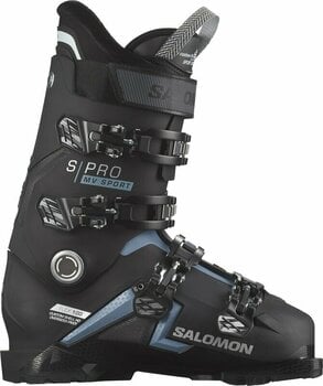 Обувки за ски спускане Salomon S/Pro MV Sport 100 GW Black/Copen Blue 29/29,5 Обувки за ски спускане - 1