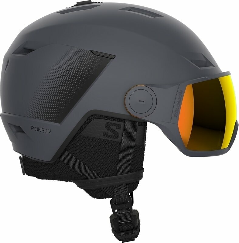 Ski Helmet Salomon Pioneer LT Visor Ebony S (53-56 cm) Ski Helmet