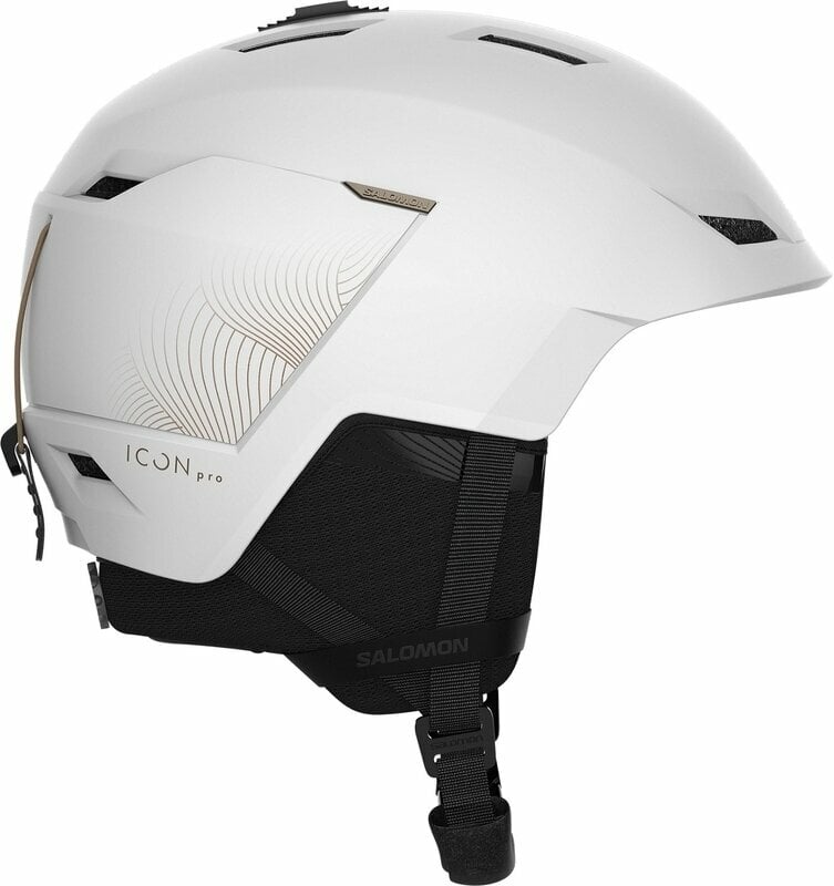 Ski Helmet Salomon Icon LT Pro White M (56-59 cm) Ski Helmet