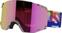 Smučarska očala Salomon S/View Sigma Translucent Frozen/Sigma Poppy Red Smučarska očala