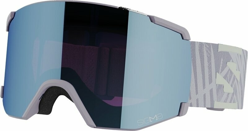 Ski Brillen Salomon S/View Sigma Evening Haze/Sigma Sky Blue Ski Brillen