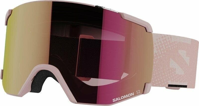 Ski Brillen Salomon S/View ML Tropical Peach/ML Ruby Ski Brillen