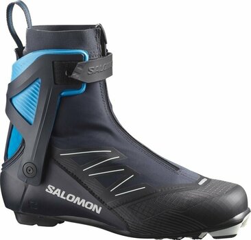 Cross-country Ski Boots Salomon RS8 Prolink Dark Navy/Black/Process Blue 9 Cross-country Ski Boots - 1