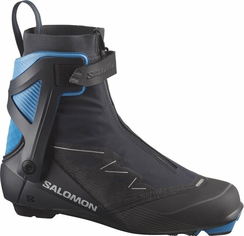 Chaussures de ski fond Salomon Pro Combi SC Navy/Black/Process Blue 6,5 Chaussures de ski fond