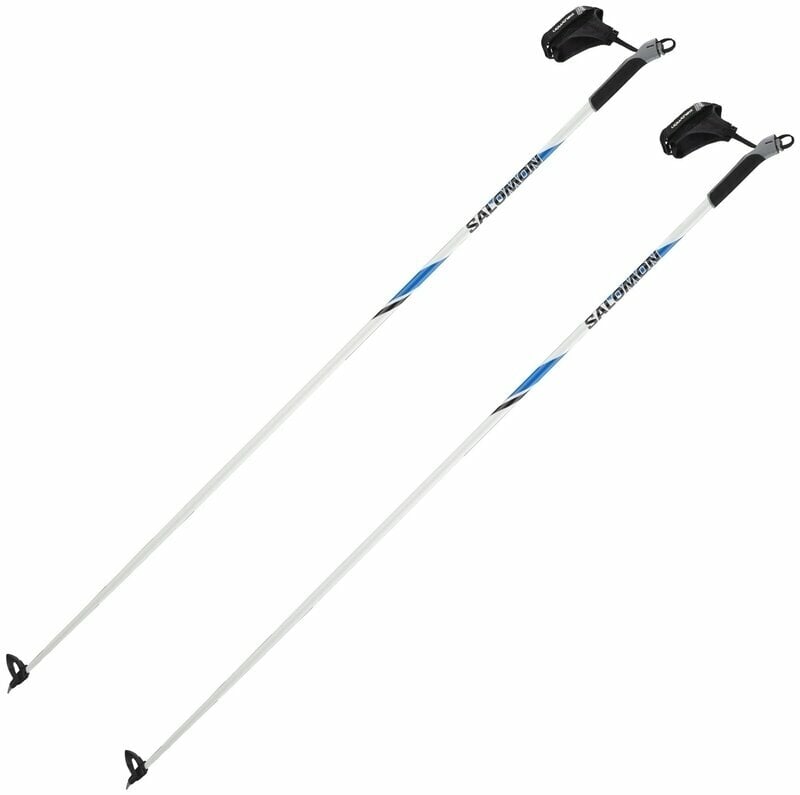 Ski Poles Salomon R 20 White/Blue 155 cm