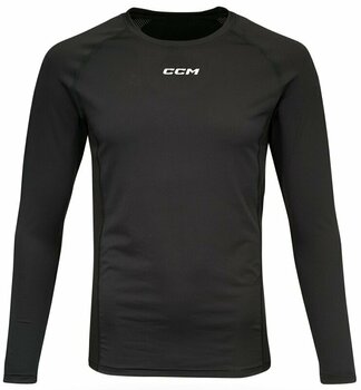 Hockeyshirt CCM Compression Performance LS Top SR Hockeyshirt - 1