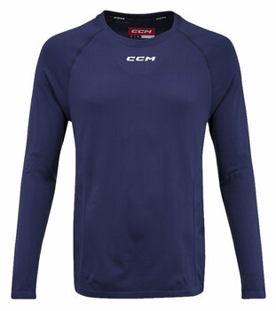 Eishockey T-Shirt und Polo CCM Premium Training LS Tee Eishockey T-Shirt und Polo - 1