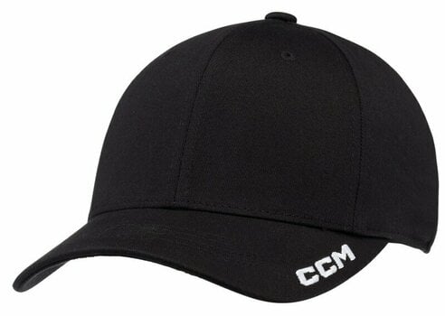 Hokejowa czapka CCM Team Training Flex Cap Black M Hokejowa czapka - 1