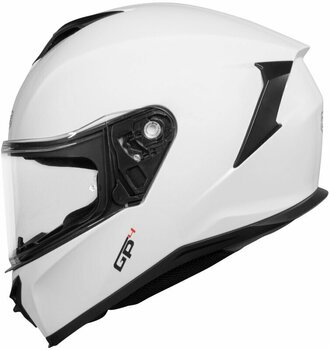 Helm CMS GP4 Plain ECE 22.06 Artic White L Helm - 1