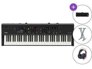 Digitální stage piano Yamaha CP-73 Deluxe set Digitální stage piano Black