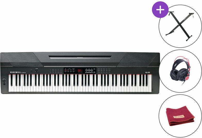 Piano de escenario digital Kurzweil KA90 Set Piano de escenario digital