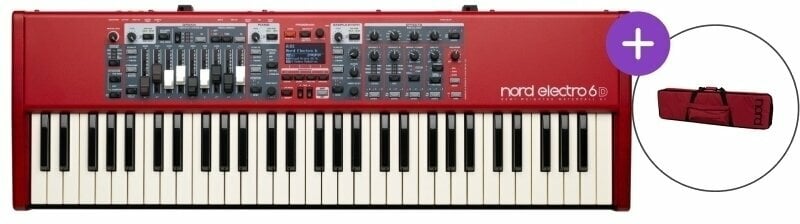 NORD Electro 6D 61 bag SET Piano de scène Red