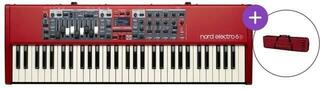 Digital Stage Piano NORD Electro 6D 61 bag SET Digital Stage Piano Red