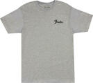 Fender Transition Logo Tee Athletic Gray M T-särk