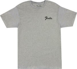 Camiseta de manga corta Fender Transition Logo Tee Athletic Gray L Camiseta de manga corta