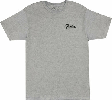 T-Shirt Fender T-Shirt Transition Logo Tee Unisex Athletic Gray L - 1