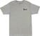T-Shirt Fender T-Shirt Transition Logo Tee Unisex Athletic Gray L