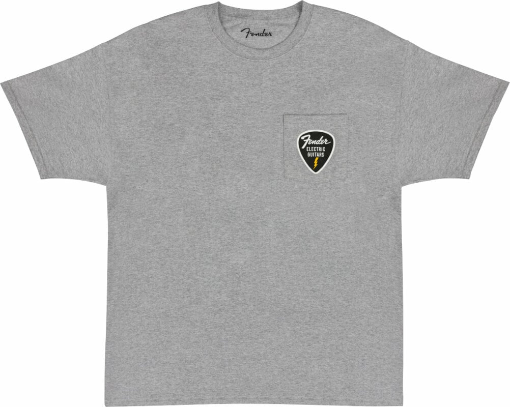 Fender Ing Pick Patch Pocket Tee Athletic Gray M