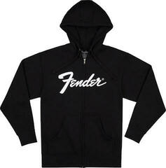 Дреха с качулка Fender Дреха с качулка Transition Logo Zip Front Black 2XL