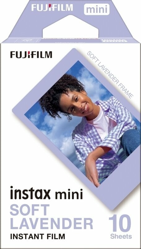 Papel fotográfico Fujifilm Instax Mini Soft Lavender Papel fotográfico