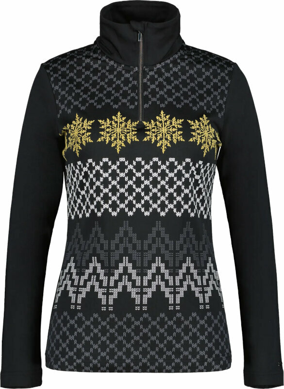 Ski-trui en T-shirt Luhta Puolakkavaara Womens Shirt Black XS Trui