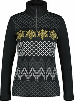 Ski T-shirt/ Hoodies Luhta Puolakkavaara Womens Shirt Black XS Jumper - 1