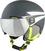 Smučarska čelada Alpina Zupo Visor Q-Lite Junior Ski helmet Charcoal/Neon Matt M Smučarska čelada