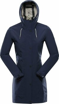 Outdoor Jacket Alpine Pro Perfeta Women's Waterproof Coat with PTX Membrane Mood Indigo L-L Outdoor Jacket - 1