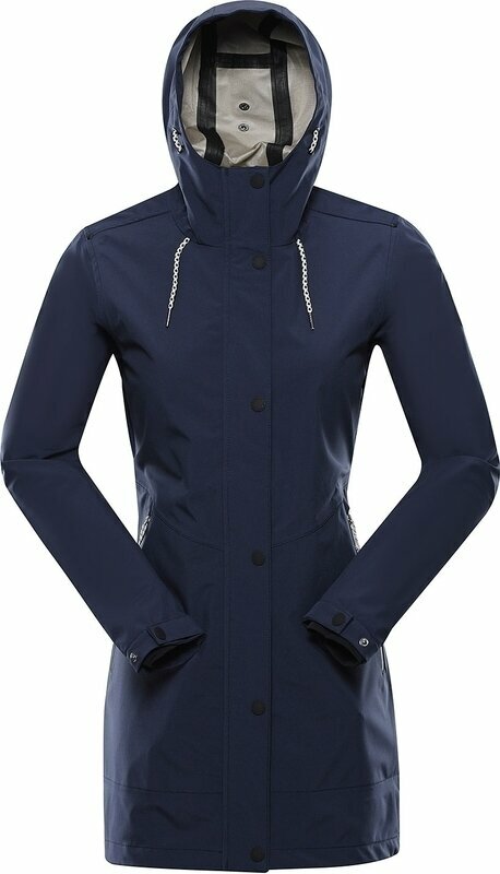 Outdoor Jacke Alpine Pro Perfeta Women's Waterproof Coat with PTX Membrane Mood Indigo M Outdoor Jacke