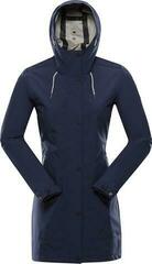 Outdoor Jacket Alpine Pro Perfeta Women's Waterproof Coat with PTX Membrane Mood Indigo