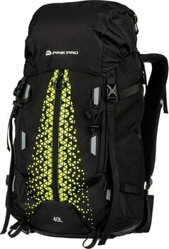 Outdoor Backpack Alpine Pro Ugame Outdoor Backpack Black Outdoor Backpack - 1