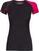 Termounderkläder Rock Experience Makani 2.0 SS Woman T-Shirt Caviar/Cherries Jubilee XL Termounderkläder