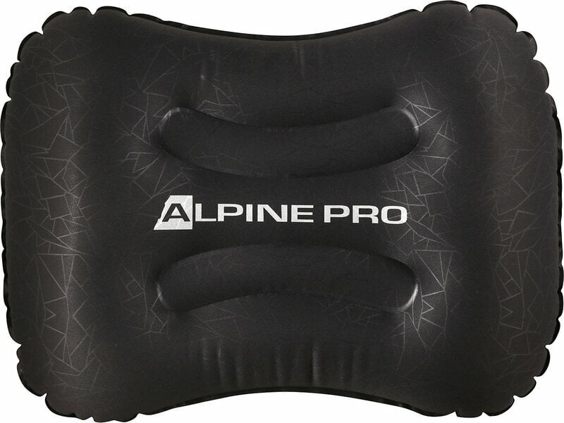 Karimatka, podložka Alpine Pro Hugre Inflatable Pillow Black Vankúš
