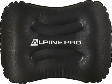 Matto, tyyny Alpine Pro Hugre Inflatable Pillow Black Pillow - 1