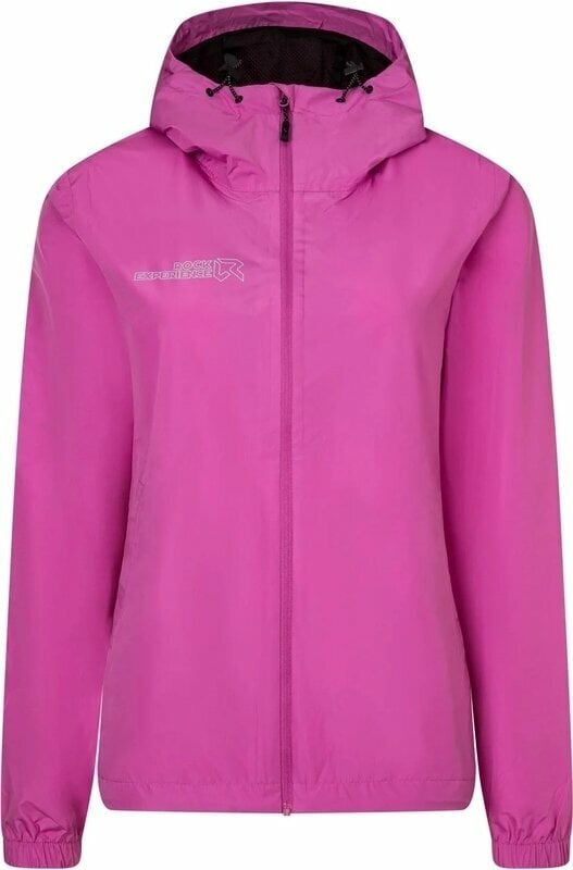 Outdoor Jacket Rock Experience Sixmile Woman Waterproof Jacket Super Pink XL Outdoor Jacket
