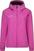 Outdoorjas Rock Experience Sixmile Woman Waterproof Jacket Super Pink XL Outdoorjas