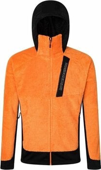 Sudadera con capucha para exteriores Rock Experience Blizzard Tech Hoodie Man Fleece Persimmon Orange/Caviar L Sudadera con capucha para exteriores - 1