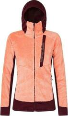 Outdoorová mikina Rock Experience Blizzard Tech Woman Fleece Desert Flower/Windsor Wine