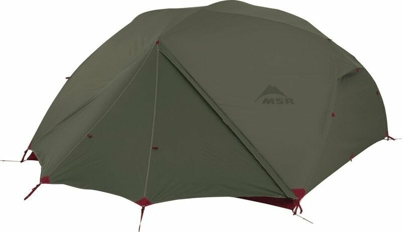 Telt MSR Elixir 3 Backpacking Tent Green/Red Telt