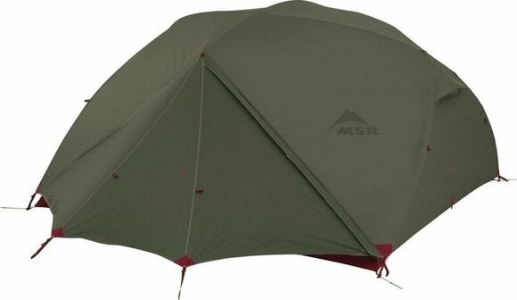 Tent MSR Elixir 3 Backpacking Tent Green/Red Tent - 1