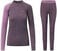 Sous-vêtements thermiques Viking Mounti Lady Set Base Layer Purple XL Sous-vêtements thermiques