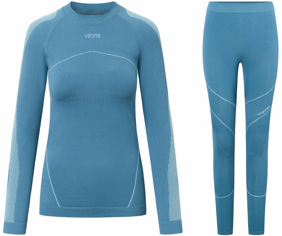 Thermo ondergoed voor dames Viking Primeone Lady Set Base Layer Turquise XL Thermo ondergoed voor dames