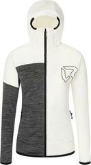 Outdoorová mikina Rock Experience Kobra FZ Woman Fleece Marshmallow/Grey Melange