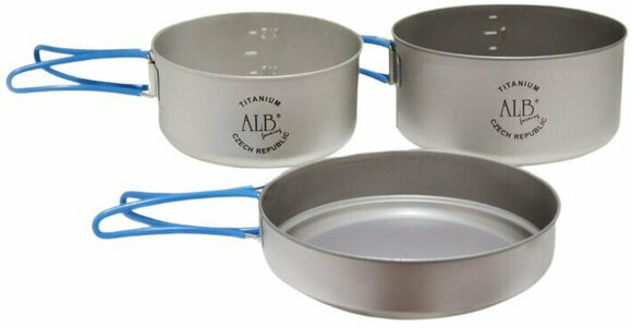 Κατσαρόλα, τηγάνι ALB forming Titan Basic Camping Cookware Set Pan-Pot - 1