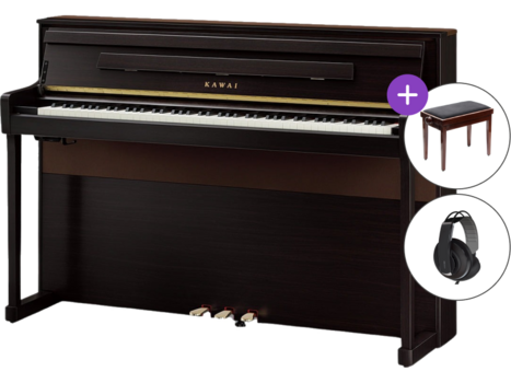Piano digital Kawai CA901 R SET Premium Rosewood Piano digital - 1
