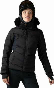 Ski Jacke Rossignol Depart Womens Ski Jacket Black S - 1